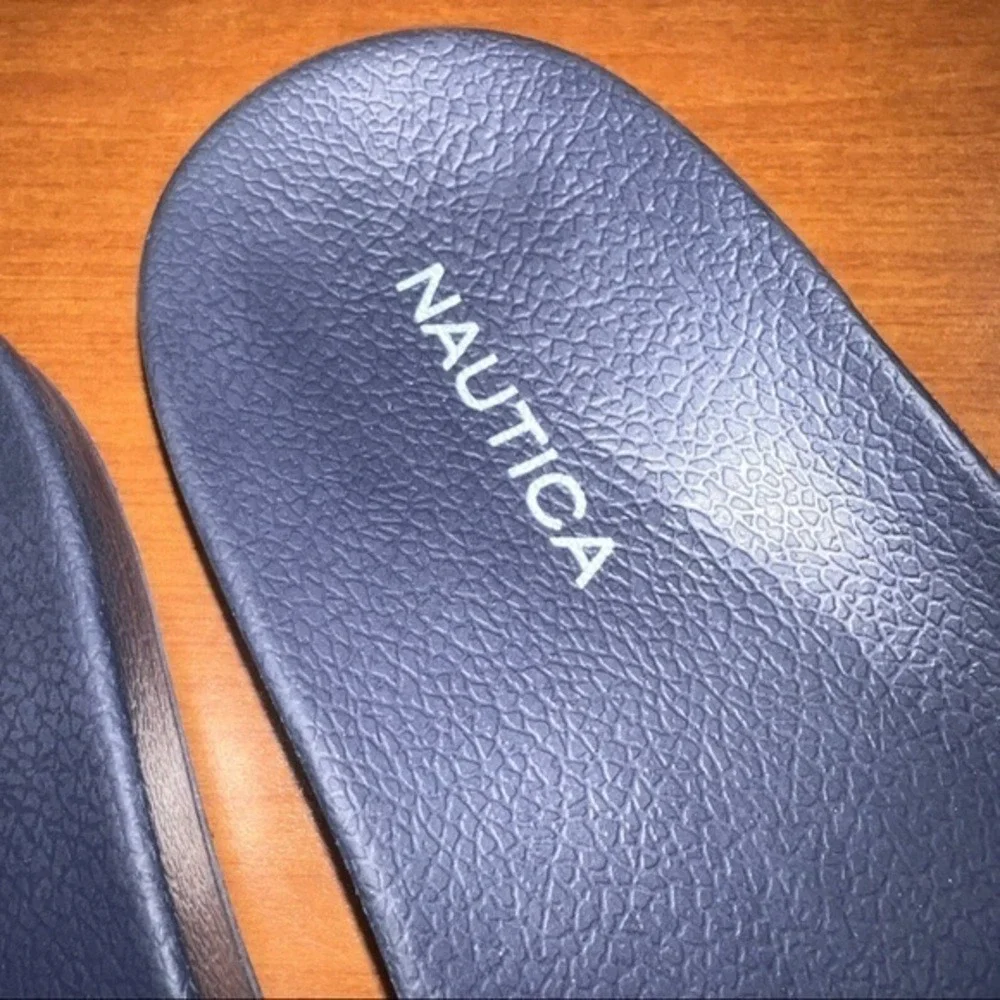 Nautica slide sandals
